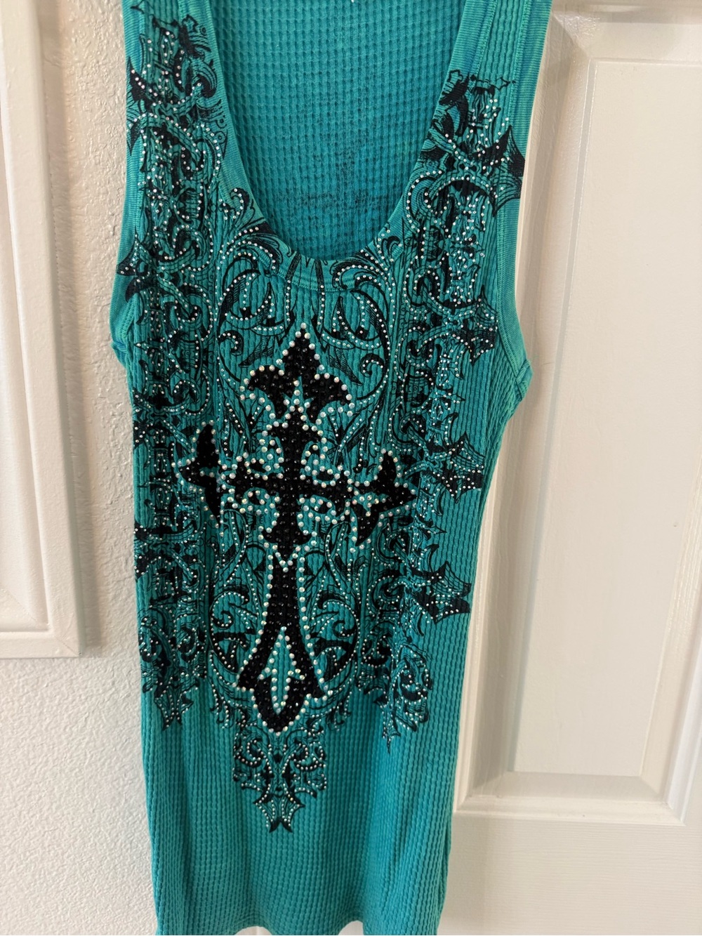 Vocal bling tank top